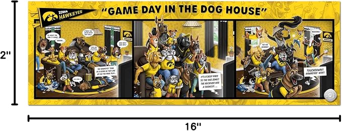 YouTheFan NCAA Game Day in The Dog House - 1000pc Puzzle