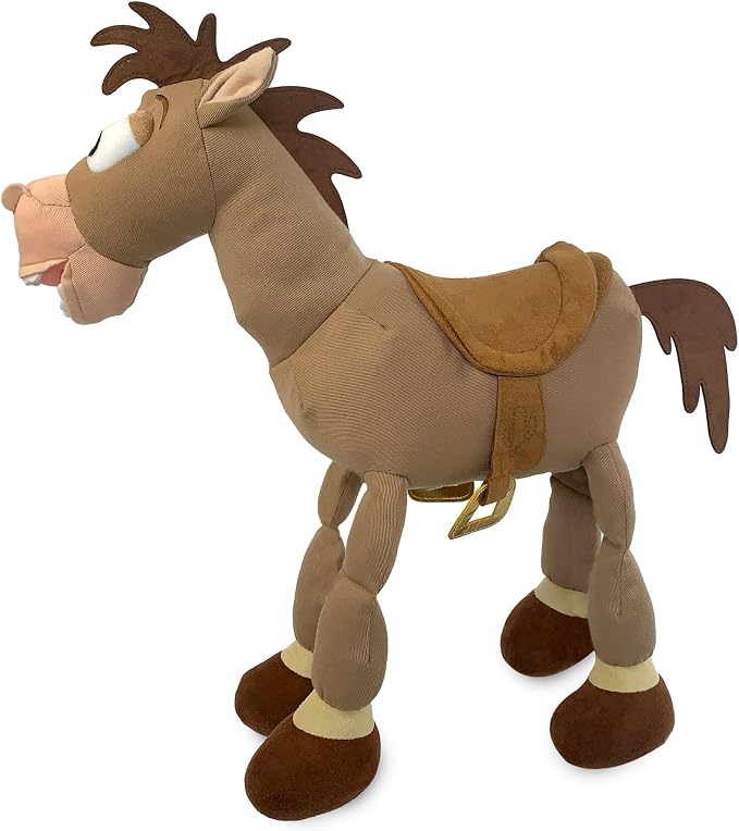 Disney Store Official Toy Story Plush, Bullseye, Iconic Cuddly Toy Character with Embroidered Eyes and Soft Plush Features, Suitable for All Ages