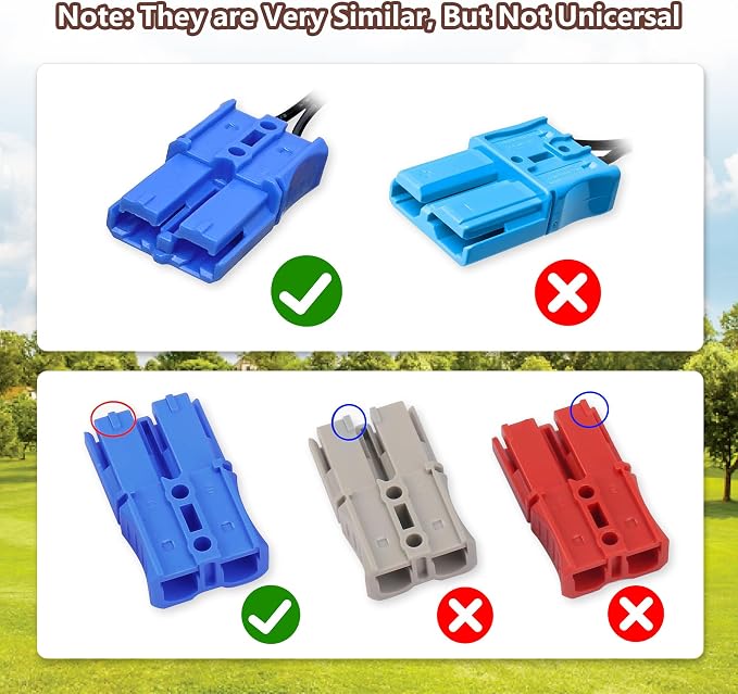 12V Battery Charger with Blue Plug for Kid Trax Ride-On Toys Compatible with Scout Pony Disney Cars Dodge Ram Mickey Minnie Rideamales Scout Pony Josie Unicorn