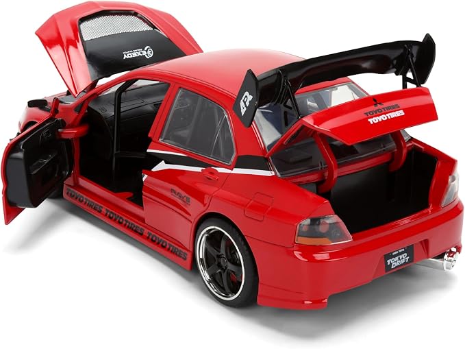 Jada Fast & Furious 2006 Mitsubishi Lancer Evolution IX Die-Cast Car 1:24 Scale Toys