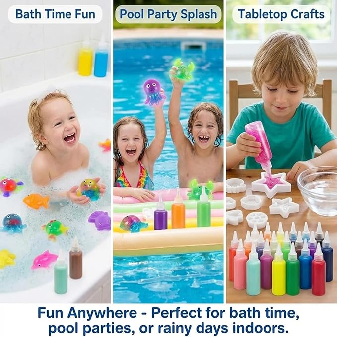 Magic Water Elf Kit (24 Bottle Solid Color gels)