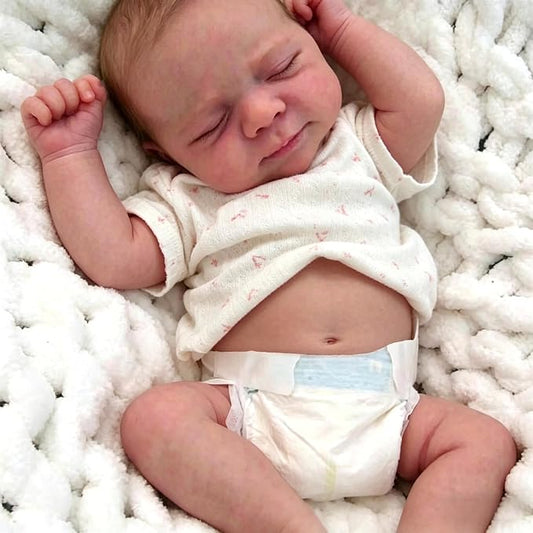 Anano Reborn Baby Dolls Vinyl Full Body Boy 18 Inch Realistic Baby Doll Newborn Real Lifelike Babys Doll Full Body Real Life Babys Dolls New Born Reborn Babies Washable