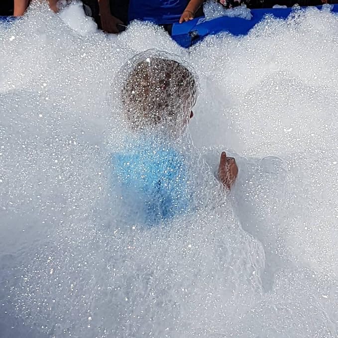 Foam Powder for Party Cannons & Foam Bubble Generators for Backyard Parties