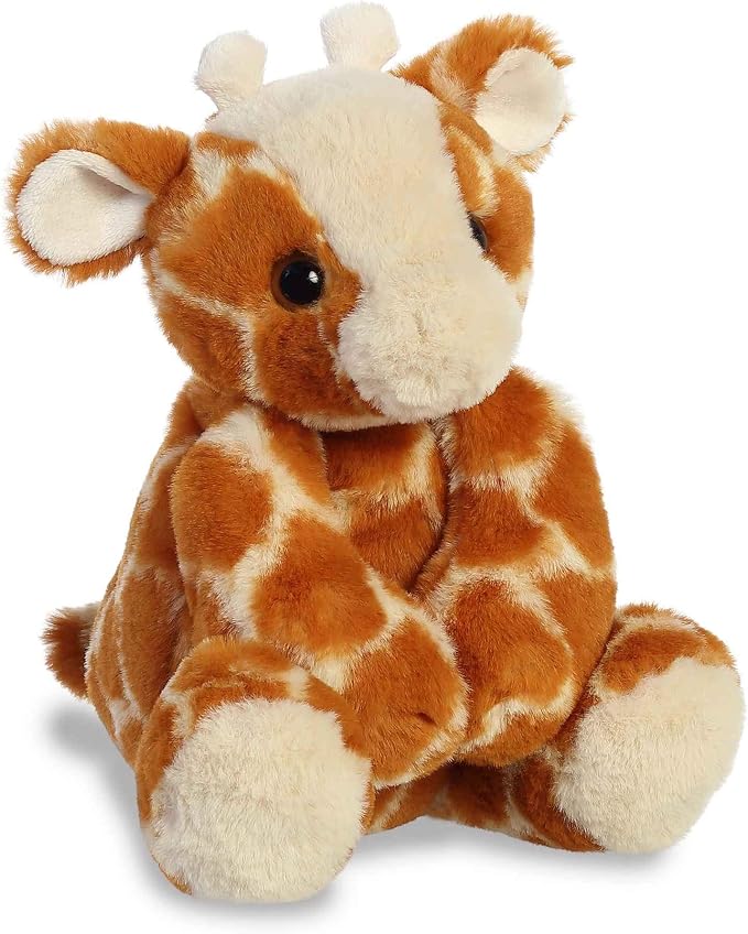 Aurora® Adorable Flopsie™ Gio Giraffe™ Stuffed Animal - Used to Create Imaginative Play Adventures - Perfect for Birthdays, Kids and Adults, All Ages - Orange 12 Inches