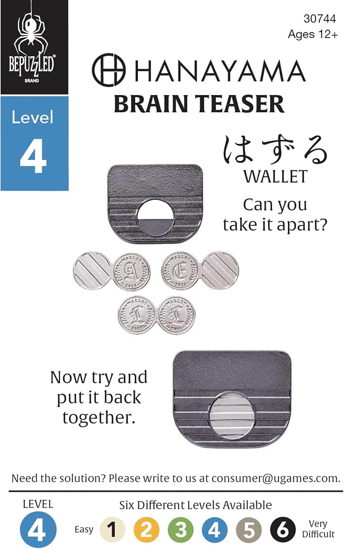 Coin Hanayama Puzzle Level 4