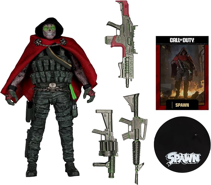 McFarlane Toys- Call of Duty Burned Spawn 7in Action Figure