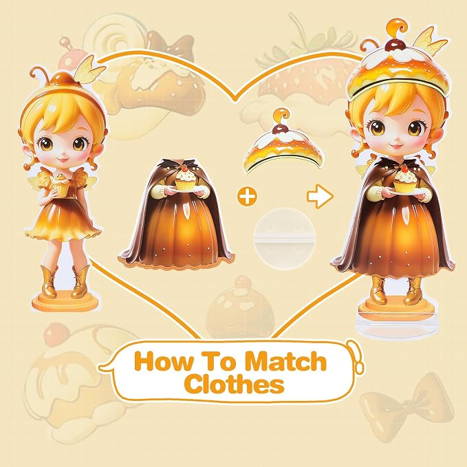 PainZieteg Magnetic Dress Up Dolls,Paper Dolls for Girls, Kids DIY Princess Magnetic Dress-Up Doll for Girl Birthday (Pudding Elf)