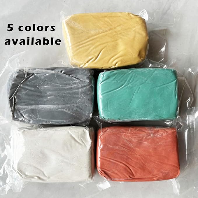 ReArt Air-Dry Clay Modelling, 2.2 pounds Ideal Advanced Sculptors All-Purpose Modeling Clay (Yellow)