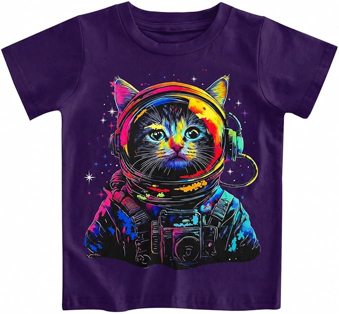 Lovekider Cotton Shirt for 3-6T Boys Truck Dinosaur Toddler Kids T-Shirt Short Sleeve Excavator Construction T-Rex Tee Shirts