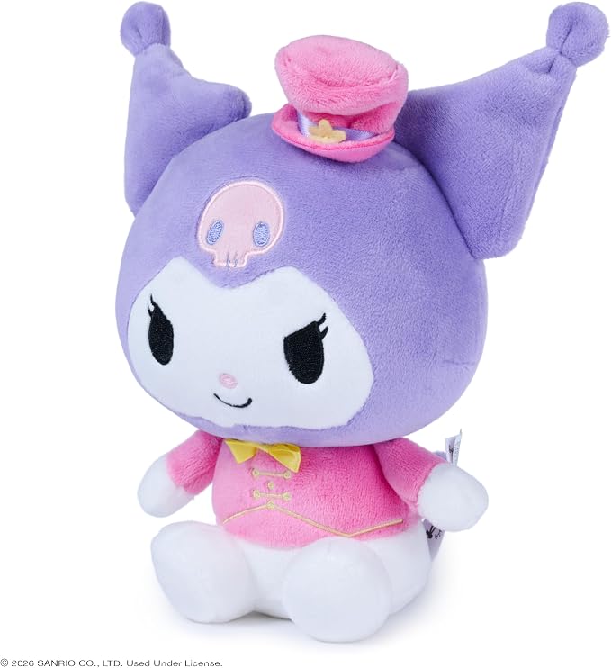 GUND Sanrio Official Hello Kitty and Friends Kuromi Lion Tamer Circus Plush, Collectible Plush Toy, Stuffed Animal for Ages 1 and Up, 6”