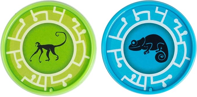 Wild Kratts Climbers Action Figure Collectible Figures & Discs (8pc) Includes 4 Creature Power Discs +4 Animals- Officially Licensed Toys for Children-Gift for Kids Boy Girl
