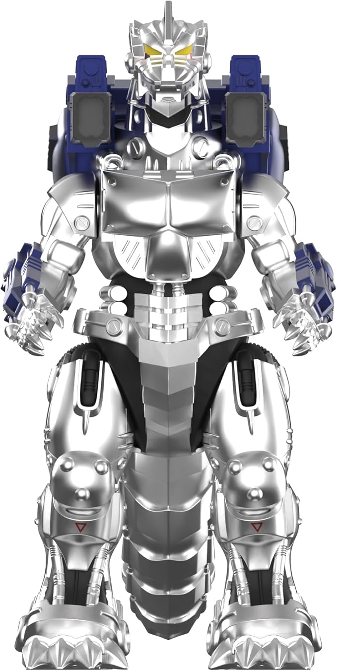Super7 Reaction Figure Toho Godzilla Mechagodzilla (2002) - 3.75" Toho Godzilla Action Figure - Classic Monster Movie Collectibles and Retro Toys
