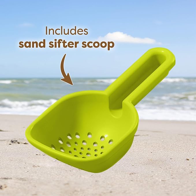 HABA Spilling Funnel XXL with Sifting Shovel - Ultimate Sand & Water Mixing STEM Learning Activity, Kids Beach Toys & Kids Outdoor Toys for 3+