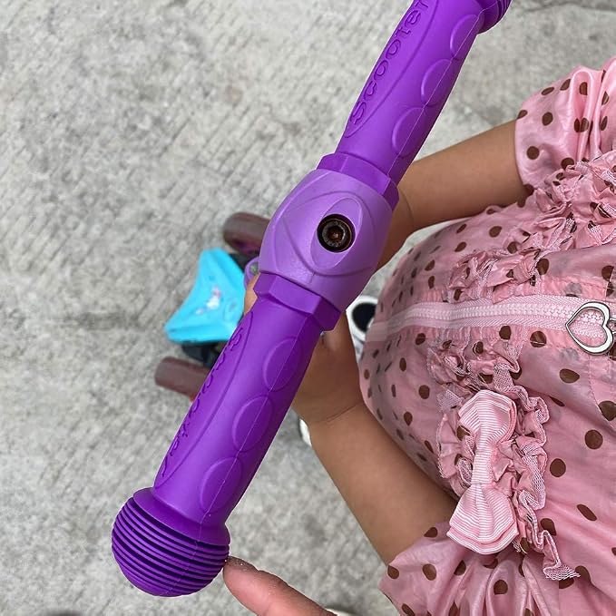 Scooter Grip Handlebar 1 Pair Bicycle Grip Fit for 2-3-4 Wheels Kid Kick Scooters,Children Bike,Rocking car,Drifting Scooter,Swing Scooter,Push Cart