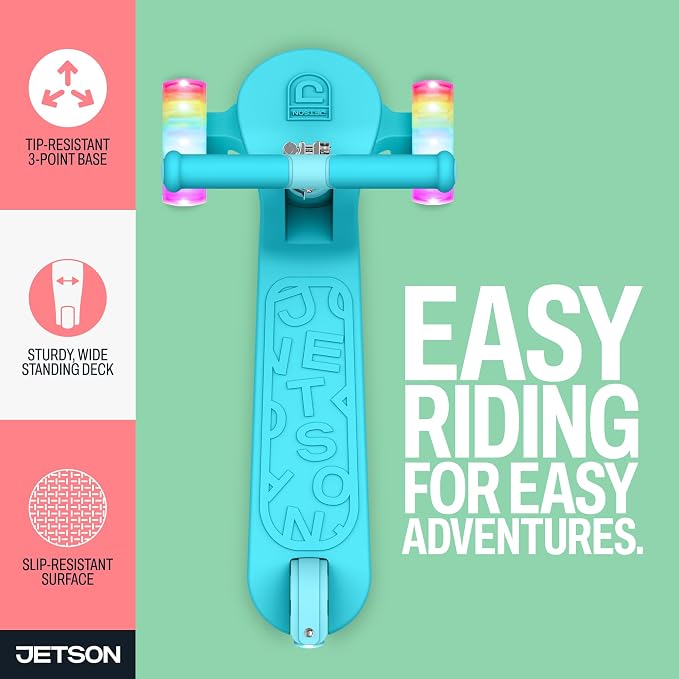 Jetson Scooters - Jupiter Mini Kick Scooter, Foldable, Lightweight, Portable