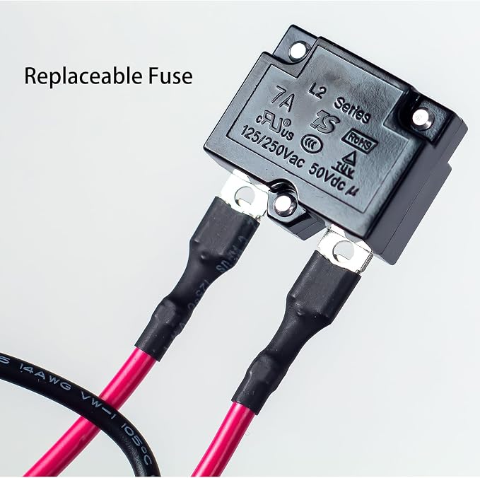 2pin 6v Charger for Kids Ride on car with Wiring Harnesses Parts Replacement 6 Volt Battery Charger for Ride on Toys Battery connectors Kids car Red Square Power Supply Plug Adapter