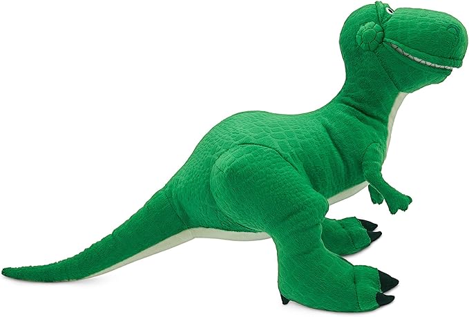 Disney Store Official Toy Story Plush, Rex, Iconic Cuddly Toy Character with Embroidered Eyes and Soft Plush Features, Suitable for All Ages