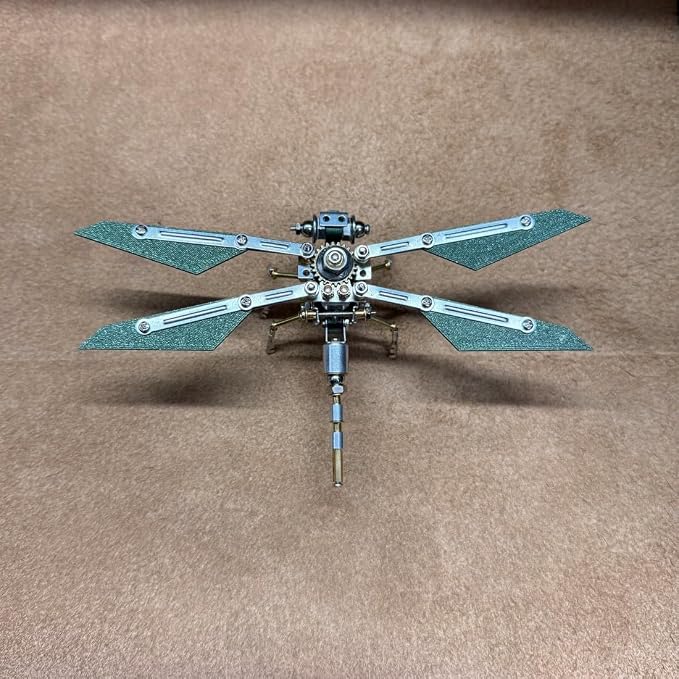 3D Metal Bee Puzzle for Adults, 126PCS Fengyi Cruiser Mechanical Bee Model Kit, DIY Assembly Metal Puzzle Decoration Gift for Birthday Christmas