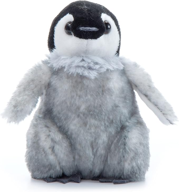 The Petting Zoo Penguin Chick Stuffed Animal Plushie, Gifts for Kids, Wild Onez Babiez Ocean Animals, Penguin Chick Plush Toy 6 inches