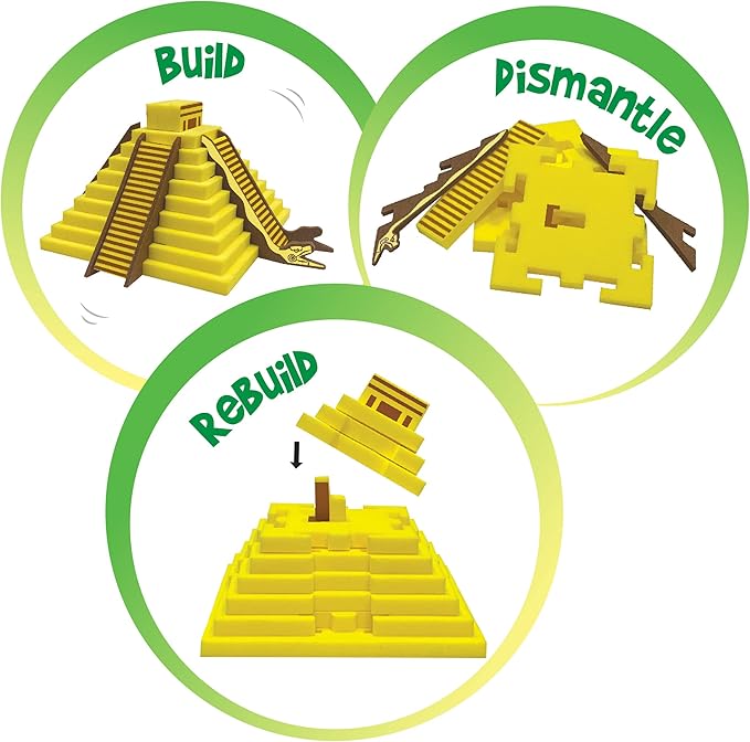 Imagimake Mapology Monuments of World | 3D Puzzles for Kids Ages 8-10 | Learning & Educational Toys for 5-7 | Puzzles for Ages 4-8 | Geography Gifts for Boys & Girls 5,6,7,8,9,10,11,12,13,14 Years Old