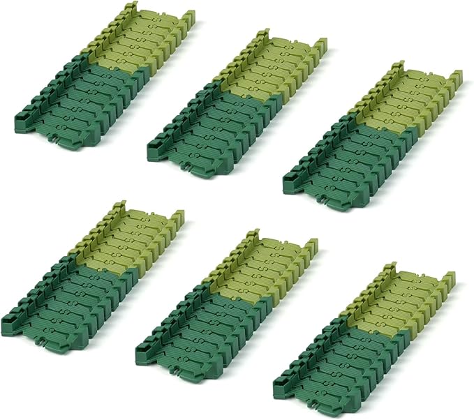 GIAT 96 Pcs Dinosaur Car Track Expansion Kit – Birthday Gift for Boys & Kids Ages 3 4 5 6 7, Compatible with Most Dino Flexible Tracks, Add-On Accessory Toy for Building Dinosaur Raceway