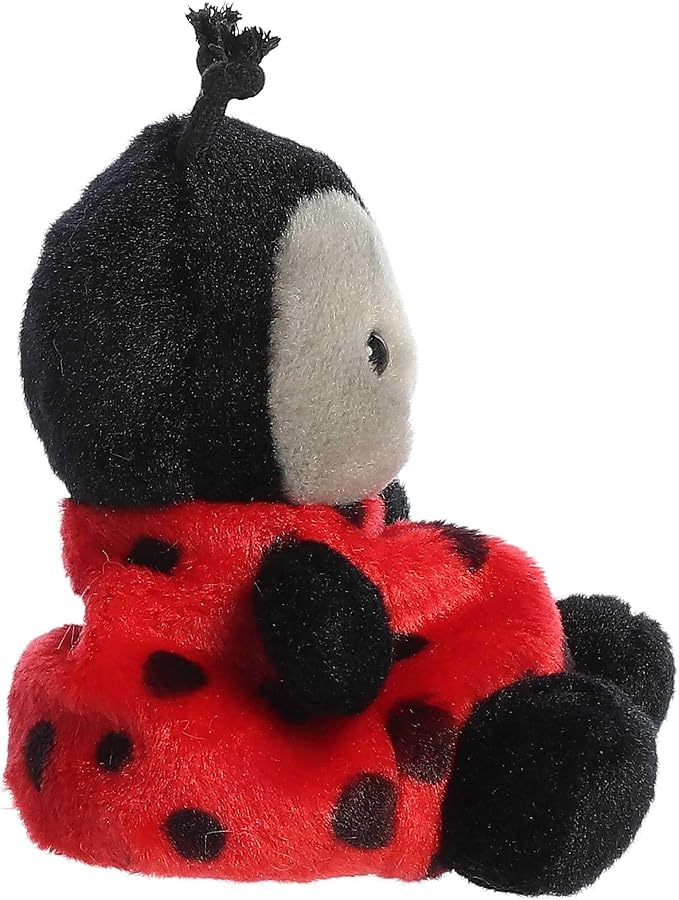 Aurora® Adorable Palm Pals™ Lil Spots Ladybug™ Stuffed Animal - Fun Collectible Plush for Kids and Adult Collectors - Perfect for Decorating Rooms and Birthday Gifts - Red 4.5 Inches