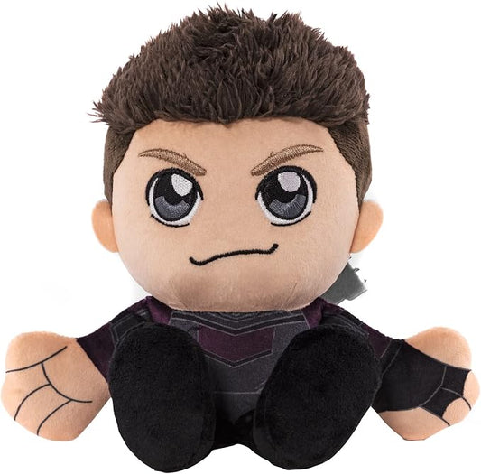 Bleacher Creatures Marvel Hawkeye 8" Kuricha Sitting Plush- Soft Chibi Inspired Toy