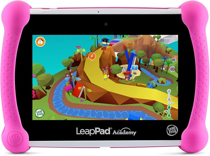 LeapFrog LeapPad Academy Kids’ Learning Tablet, Pink