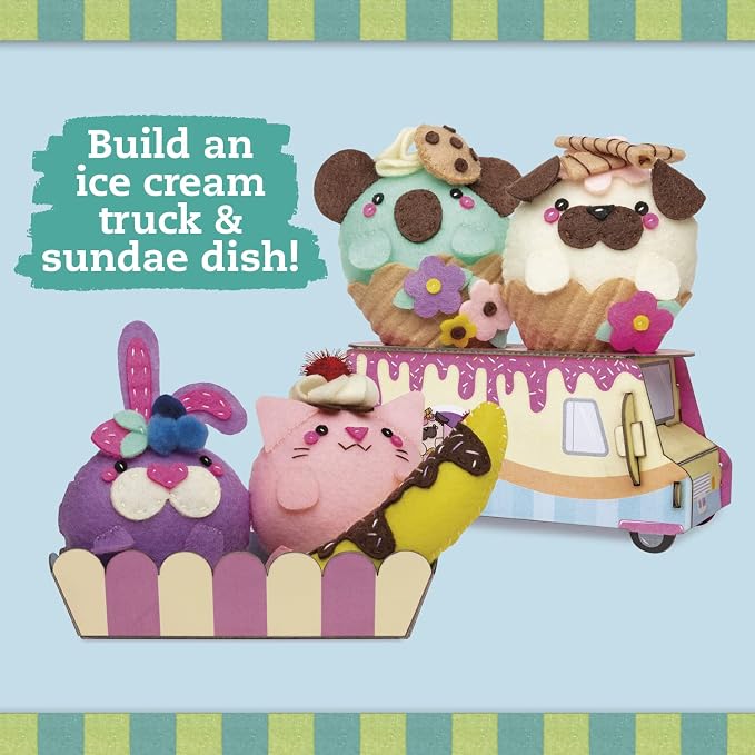 Klutz Sew Your Own Ice Cream Animals