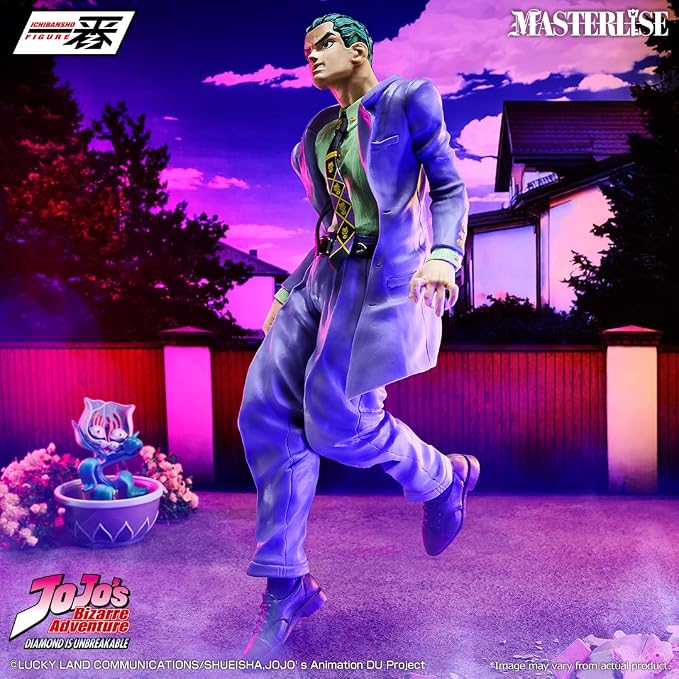 Ichibansho Figure - JoJo's Bizarre Adventure: Diamond is Unbreakable - Kosaku Kawajiri (-Stand Rush!-) Masterlise Collectible Statue