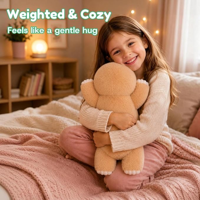 Sloth Weighted Stuffed Animal, Soft Plush Toy Gift (17.3 Inch, 1.7 Lbs)