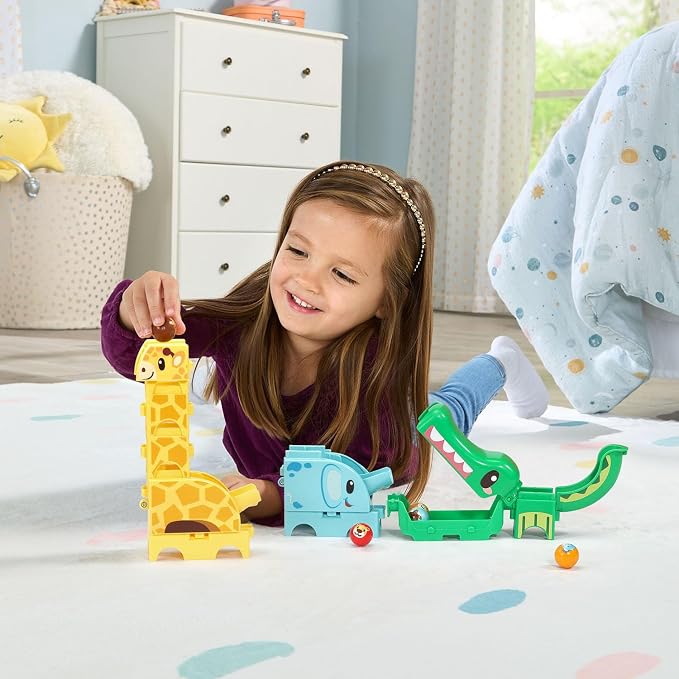 VTech Marble Rush Jungle Journey Set Preschool Marble Run Toy