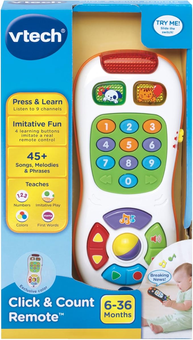VTech Click and Count Remote, White