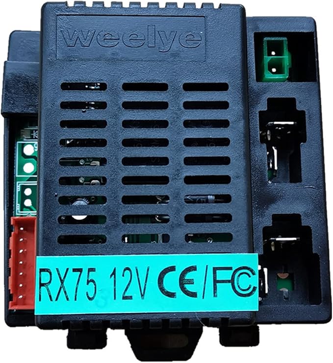 weelye RX75 12V FCC/CE Kids Powered Ride on car 2.4G Bluetooth Remote Control and Receiver Kit Controller Accessories for Children Electric Ride On Car Replacement Parts