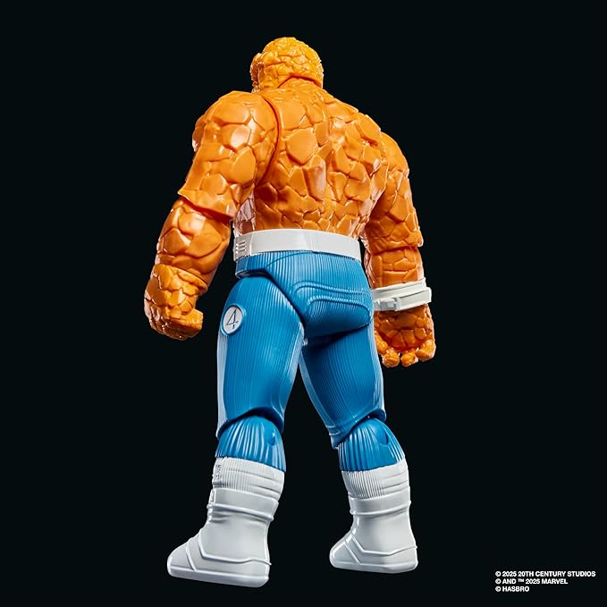 Marvel Studios Titan Hero Series The Fantastic Four: First Steps Marvel’s The Thing Action Figure, 12-Inch-Scale (30 cm) Super Hero Figures & Toys, 4+