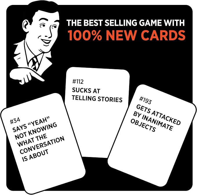 DSS Games Who’s Most Likely to… [Core Game with 100% NEW Cards | A Party Card Game for Adults, Teens, Girls Night, Groups, Bachelorettes, Game Night & More | Fun Game Gift Idea
