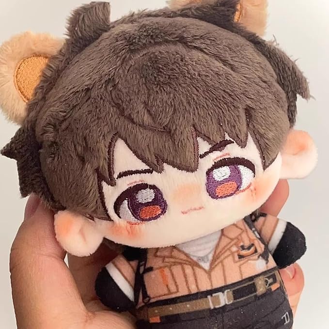 Love and deepspace Caleb Xia Yizou Pilot Plush Keychain Keyring Cosplay Backpack Doll Figure Pendant Game Merch