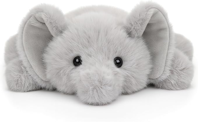 Adorable Elephant Stuffed Animal Soft Elephant Plush Toy Cute Birthday Gifts for Boys Girls Kids Toddlers