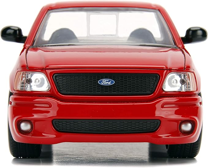 Jada Toys Fast & Furious 1:24 Brian's Ford F-150 SVT Lightning Die-cast Car, toys for kids and adults, Red (99574)