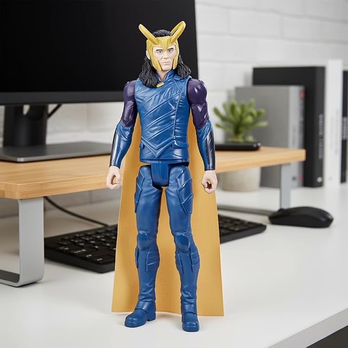 Marvel Avengers Titan Hero Series Collectible 12-Inch Loki Action Figure, Toy for Ages 4 and Up
