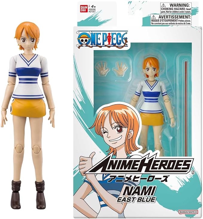 ANIME HEROES - One Piece - Nami (East Blue) 6.5" Action Figure