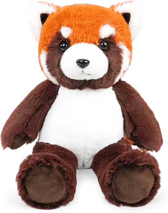 Stuffed Animal Plush Toy Soft Plushie Cuddly Red Panda Cute Plush Toy for Kids Toddlers Boys Girls Birthday Christmas Nursery Decor Party Favors