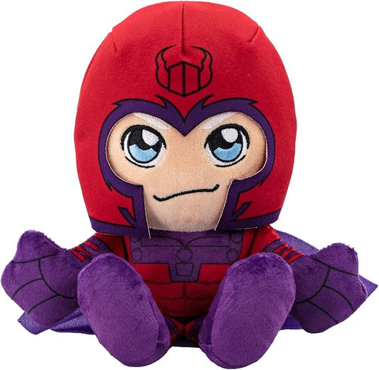 Bleacher Creatures Marvel Magneto 8" Kuricha Sitting Plush- Soft Chibi Inspired Toy