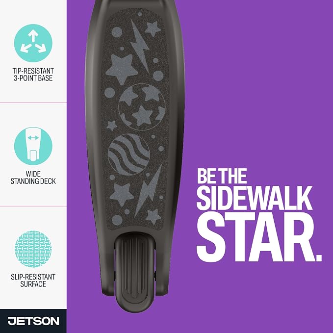 Jetson Scooters - Jupiter Mini Kick Scooter, Foldable, Lightweight, Portable