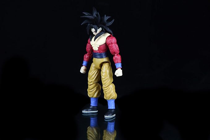 Dragon Ball Super - Dragon Stars - Super Saiyan 4 Goku, 6.5" Action Figure