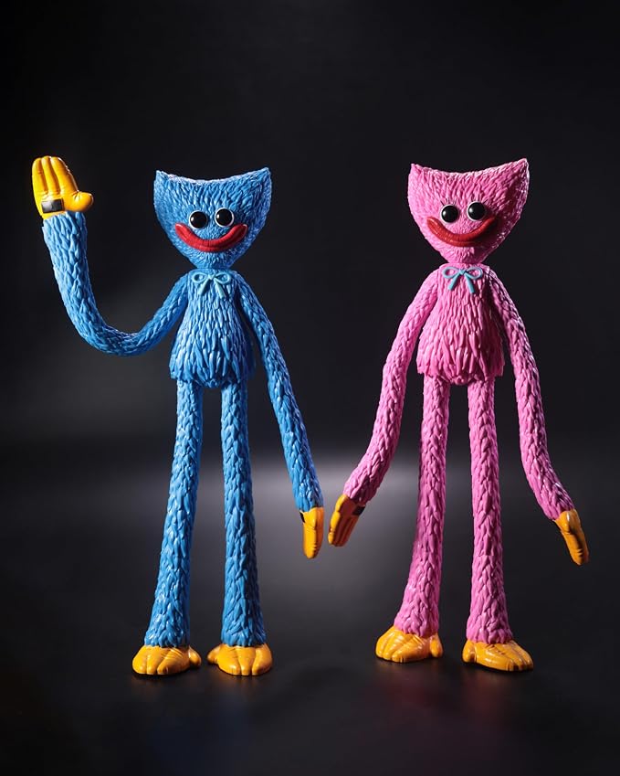 McFarlane Toys- Poppy Playtime Huggy Wuggy 12in Bendable Figure