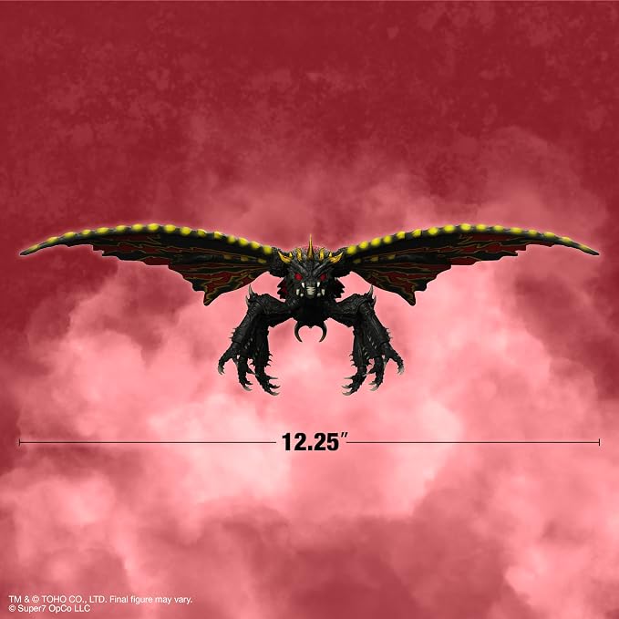 Super7 ULTIMATES! Toho Battra (1992) - 7" Toho Godzilla Action Figure with Accessories - Classic Movie Collectibles and Retro Toys