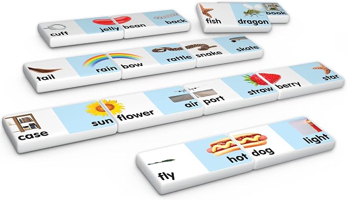 Junior Learning Compound Words Dominoes Language Arts