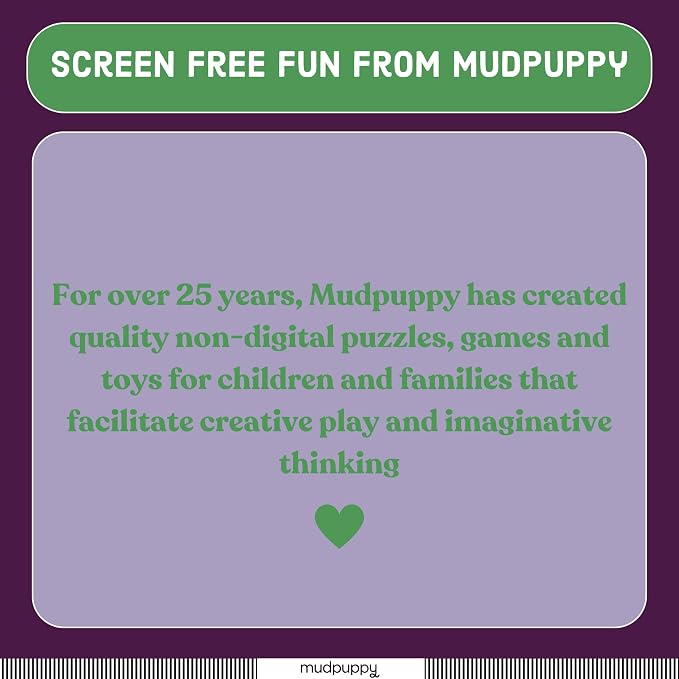 Mudpuppy The Great Outdoors — 64 Piece Search & Find Puzzle Jigsaw Puzzle Featuring Diverse Wildlife Animals and Plants and Over 40 Hidden Images to Find for Ages 4+