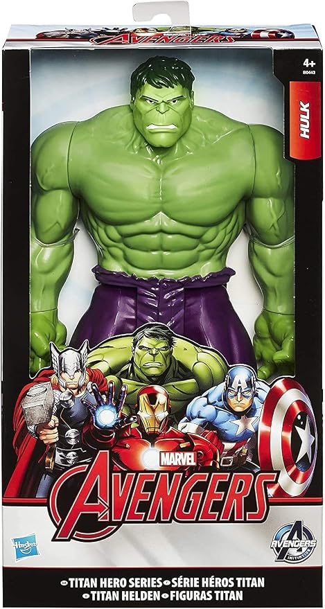 Titans Hero Series Hulk 12 inch Tall Action Figure from Marvel Avengers